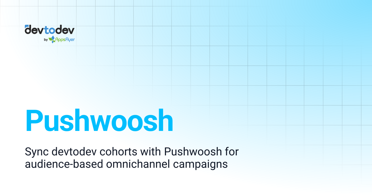 Pushwoosh | Documentation | devtodev